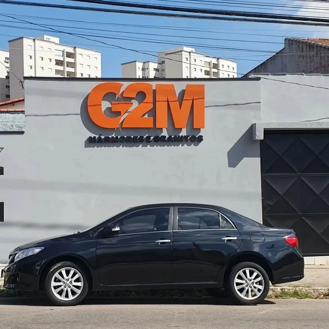 Fachada da G2M Mármores e Granitos na Rua Ignácio Rodrigues D'Ávila, 667, Itu